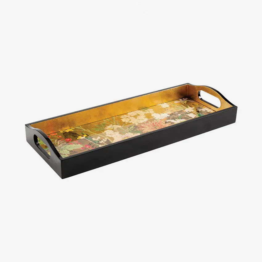 Caspari | Mountain High Lacquer Bar Tray