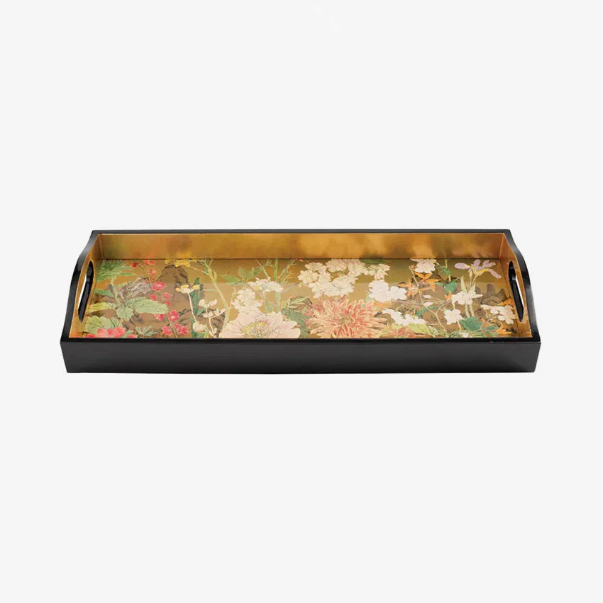 Caspari | Mountain High Lacquer Bar Tray