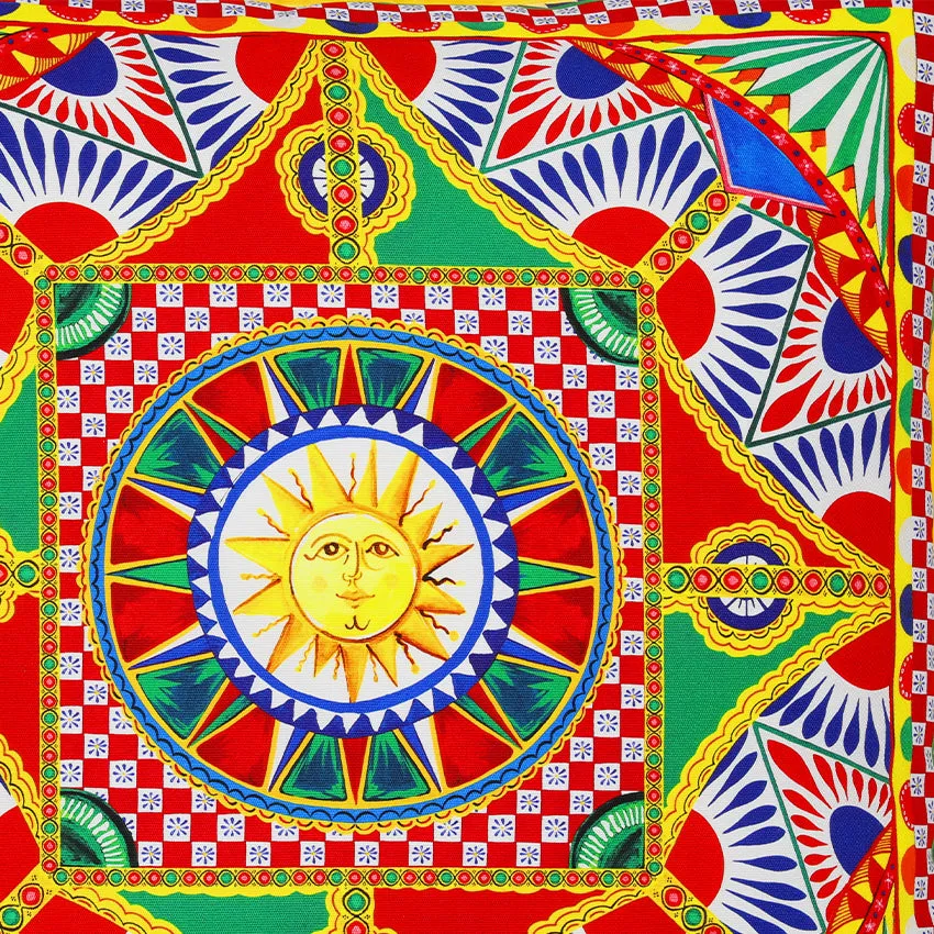 Dolce & Gabbana Casa | Medium Carretto Canvas Cushion