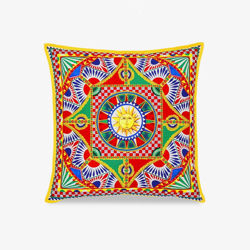 Dolce & Gabbana Casa | Medium Carretto Canvas Cushion