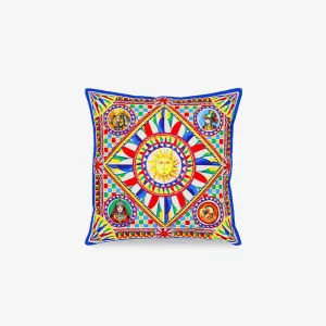 Dolce & Gabbana Casa | Small Carretto Canvas Cushion