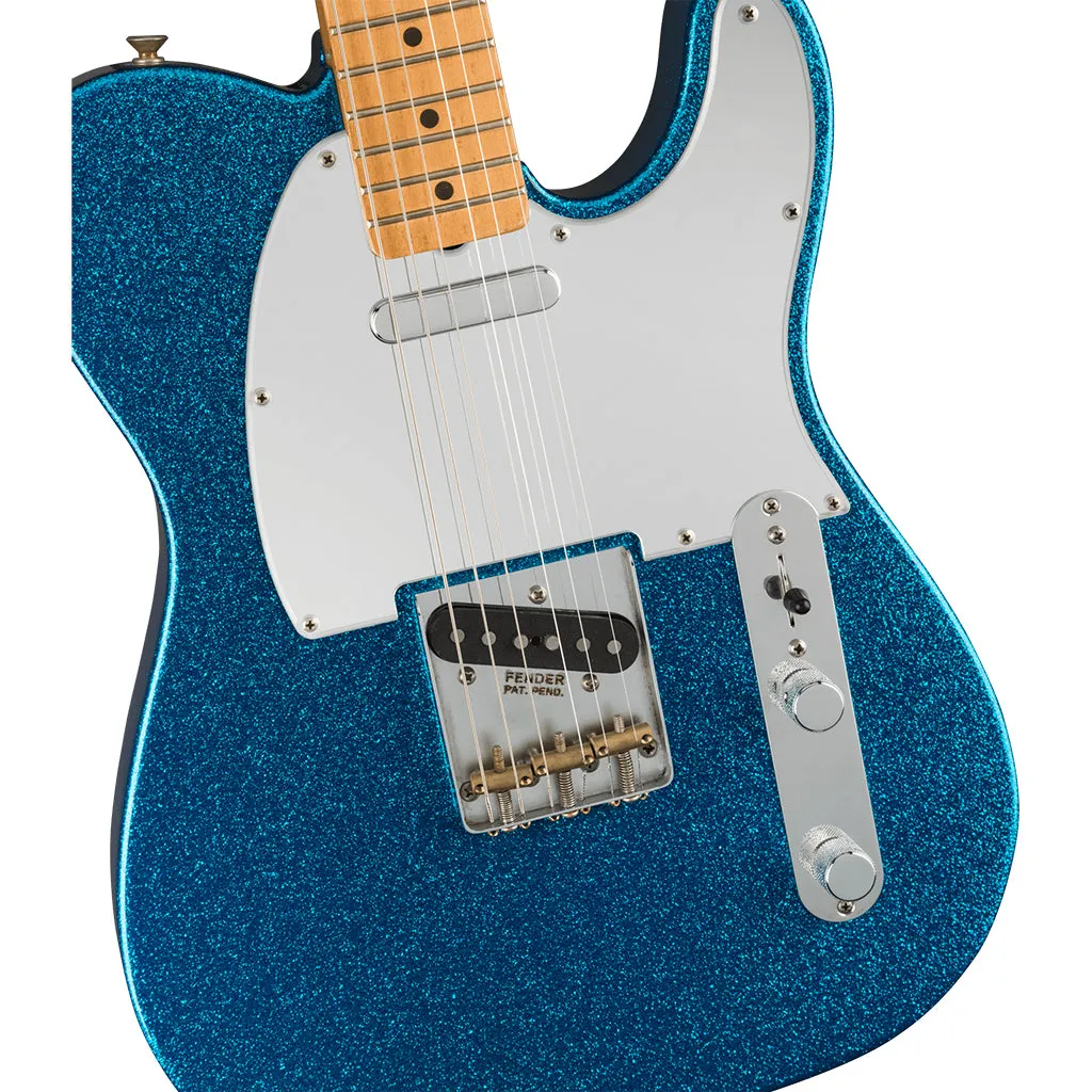 Fender - J Mascis Telecaster - Maple Fingerboard, Bottle Rocket Blue Flake
