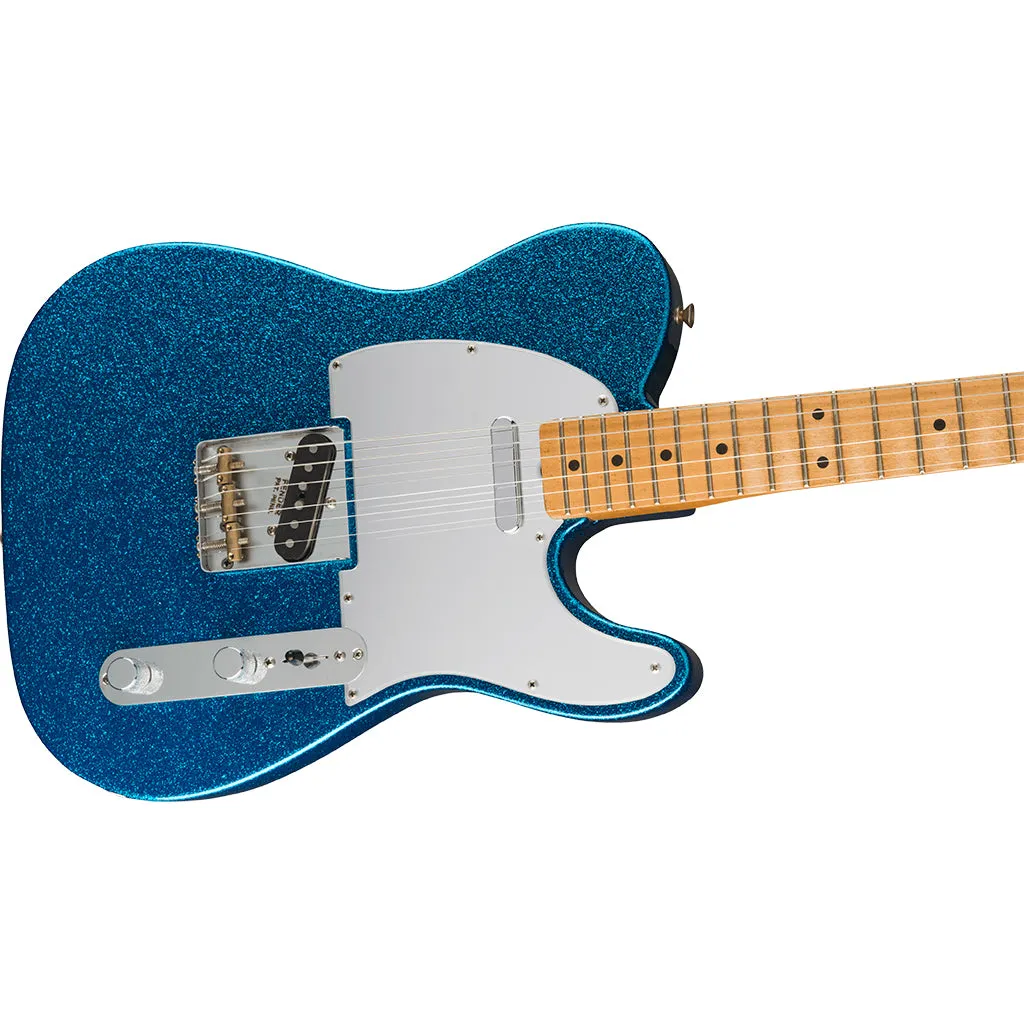 Fender - J Mascis Telecaster - Maple Fingerboard, Bottle Rocket Blue Flake