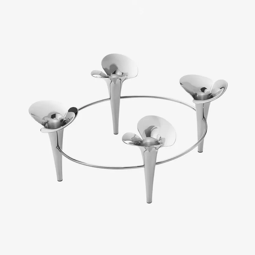 Georg Jensen | Bloom Botanica 4 Taper Candle Holder