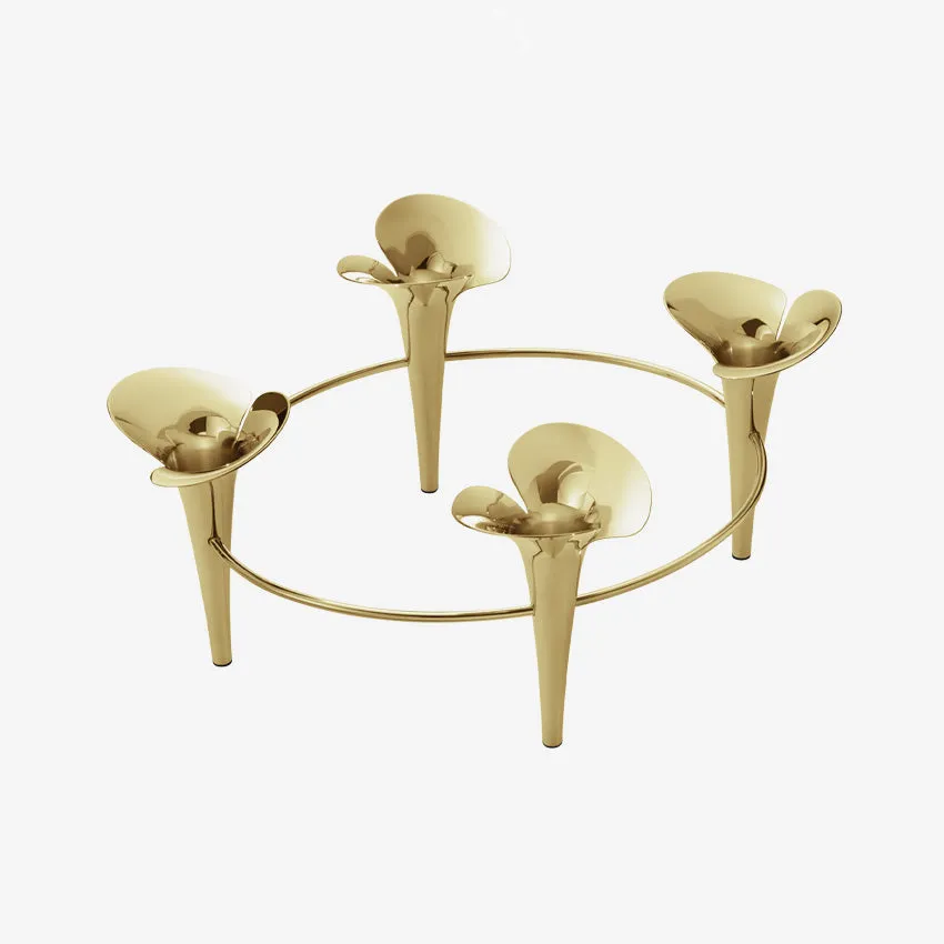Georg Jensen | Bloom Botanica 4 Taper Candle Holder