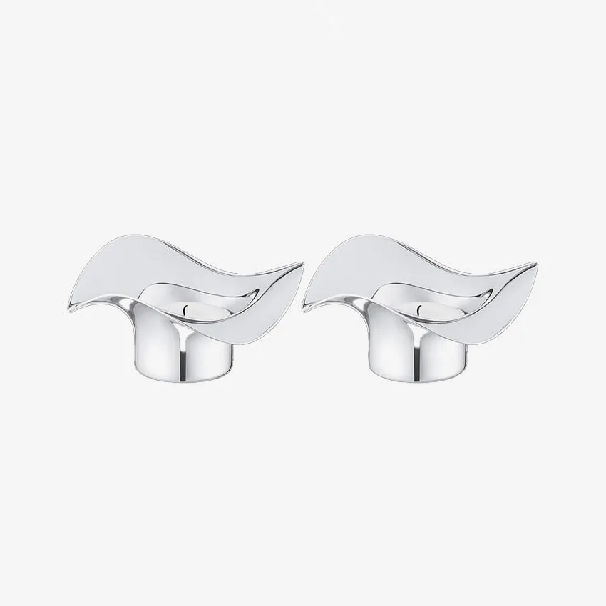 Georg Jensen | Cobra Tealight Holder - Set of 2