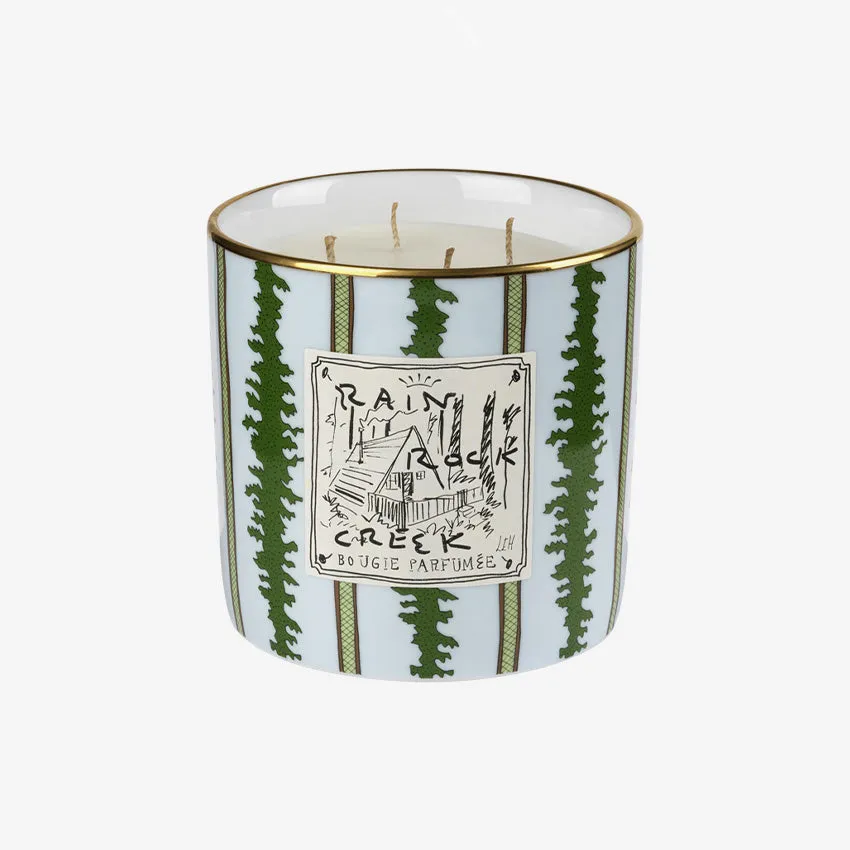 Ginori 1735 | Profumi Luchino Scented Candle Rain Rock Creek