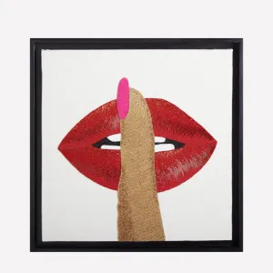 Jonathan Adler | Hush Beaded Wall Art - 24" x 24"