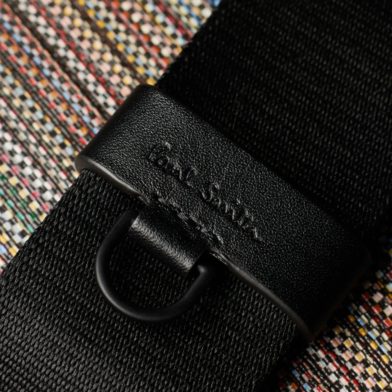 Men's 'Signature Stripe' Coated Canvas Crossbody Bag
