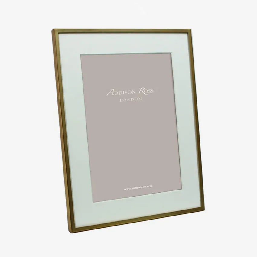 Addison Ross | Matte Gold Frame with Mount