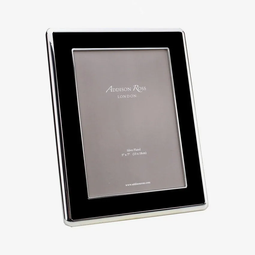 Addison Ross | The Curve 30mm Silver & Enamel Picture Frame