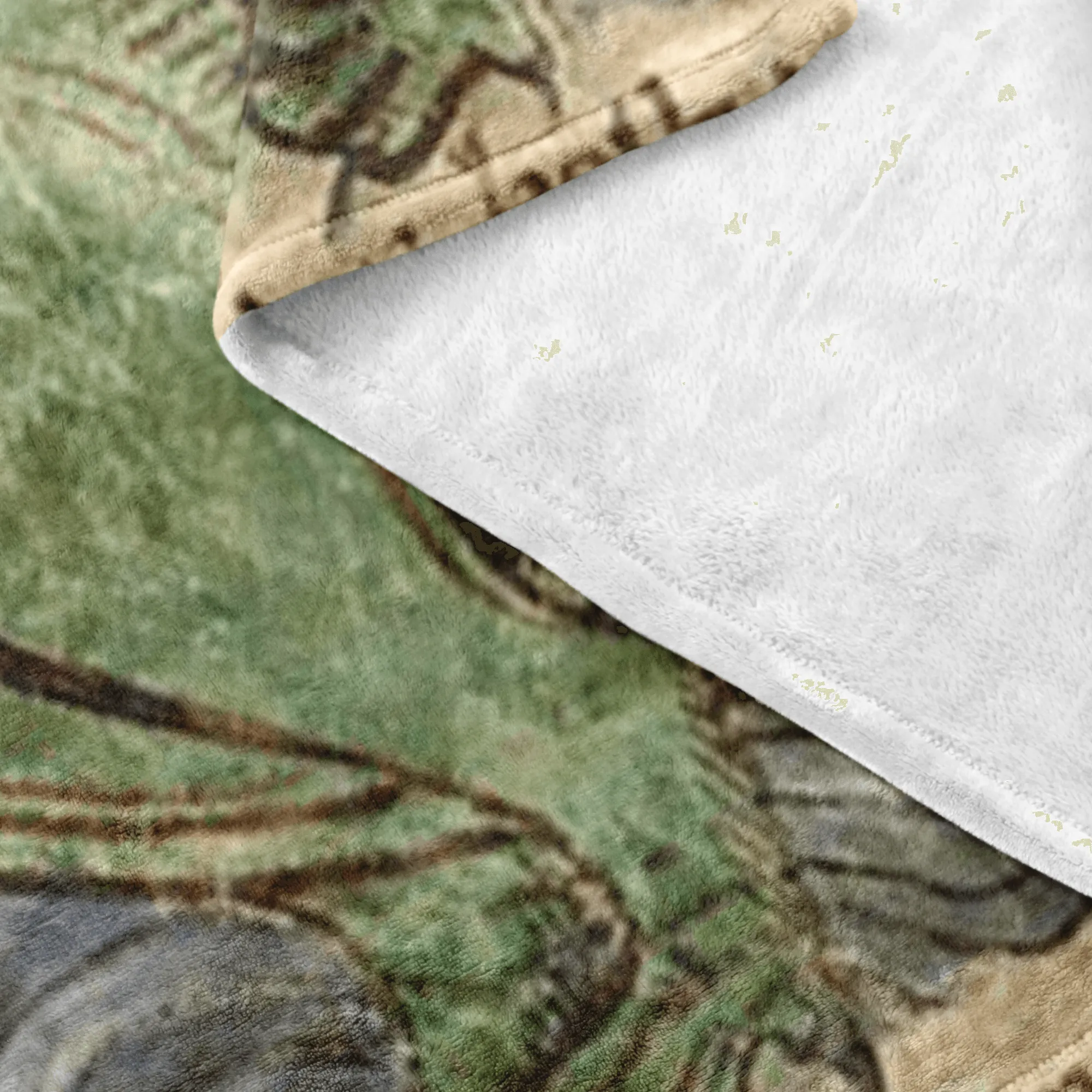 Antichrist upon Leviathan Medieval Fleece Blanket