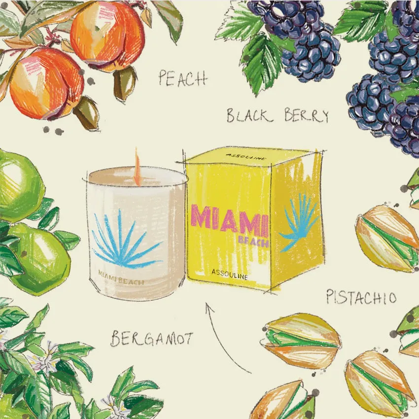 Assouline | Travel From Home Scented Candle - Miami