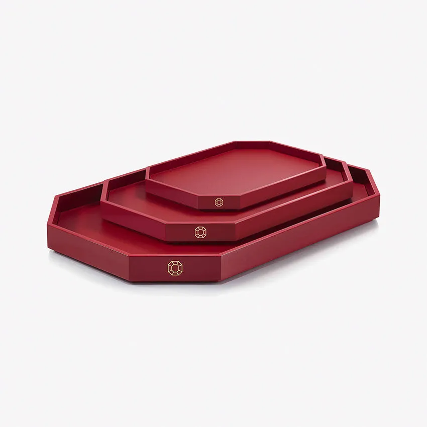 Baccarat | Octogone Lacquer Tray