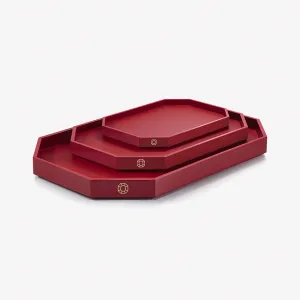 Baccarat | Octogone Lacquer Tray
