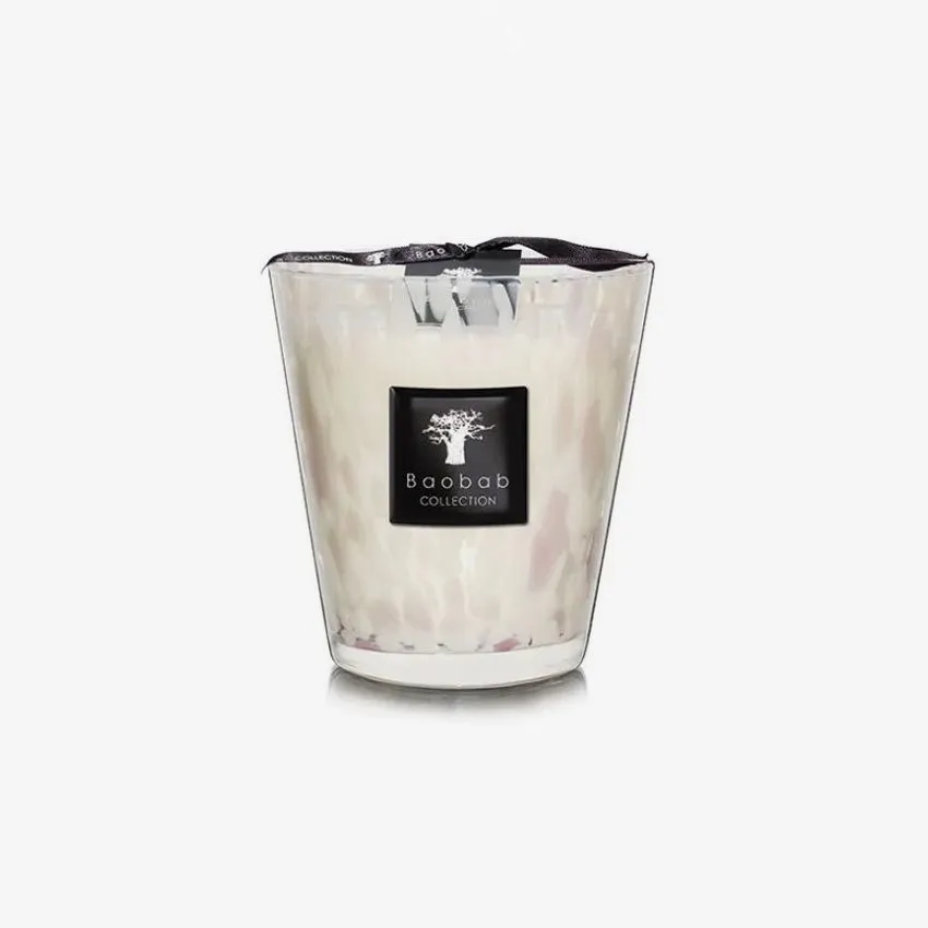 Baobab Collection | White Pearls Scented Candle
