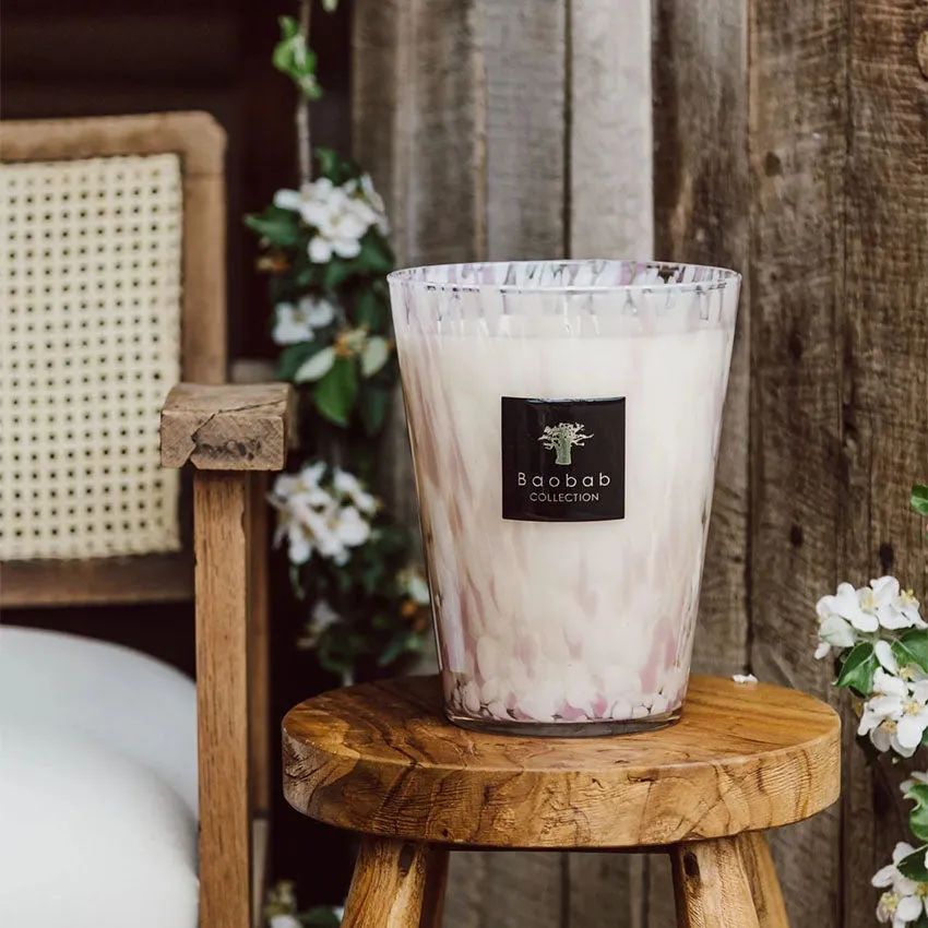 Baobab Collection | White Pearls Scented Candle