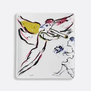 Bernardaud | Marc Chagall "Sketch For Red" Rectangular Tray