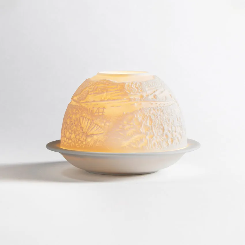 Bernardaud | Votivelight Floral Collection Butterflies