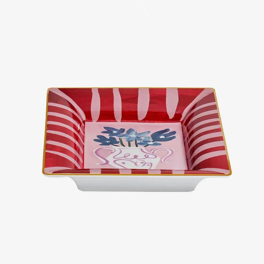 Bitossi Home | Con Amore Tray - Fiori Azzurri