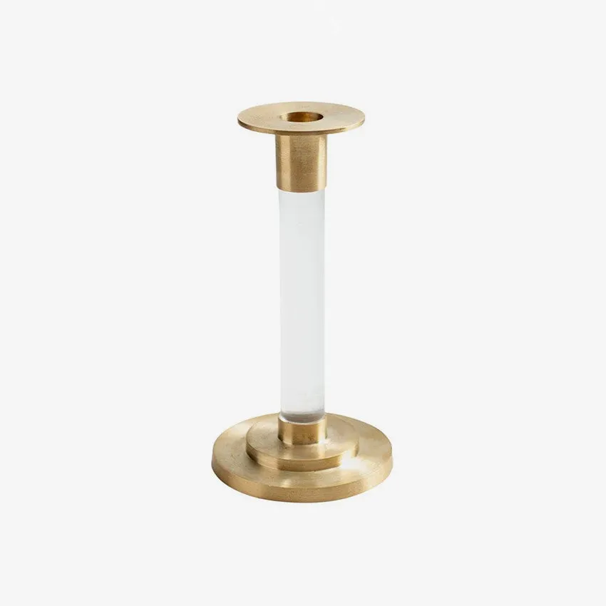 Caspari | Resin/Brass Candlestick