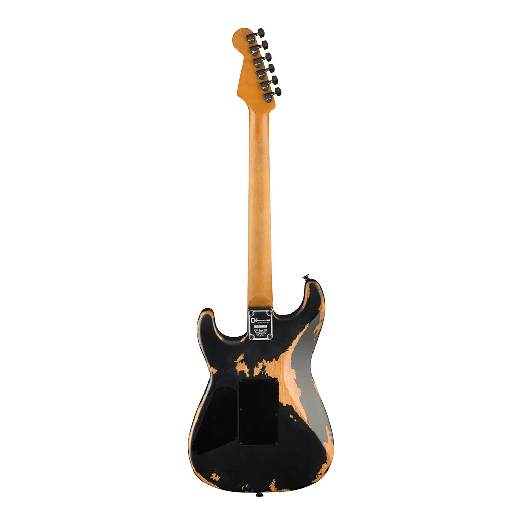 Charvel Pro Mod Relic San Dimas Style 1 HH FR PF Weathered Black