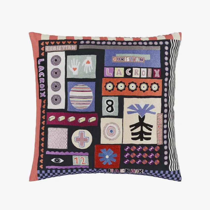 Christian Lacroix | Bloc Note Mosaique Cushion - 55x55cm