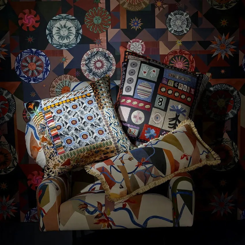 Christian Lacroix | Bohemian Rhapsody Mosaique Cushion - 50x50cm