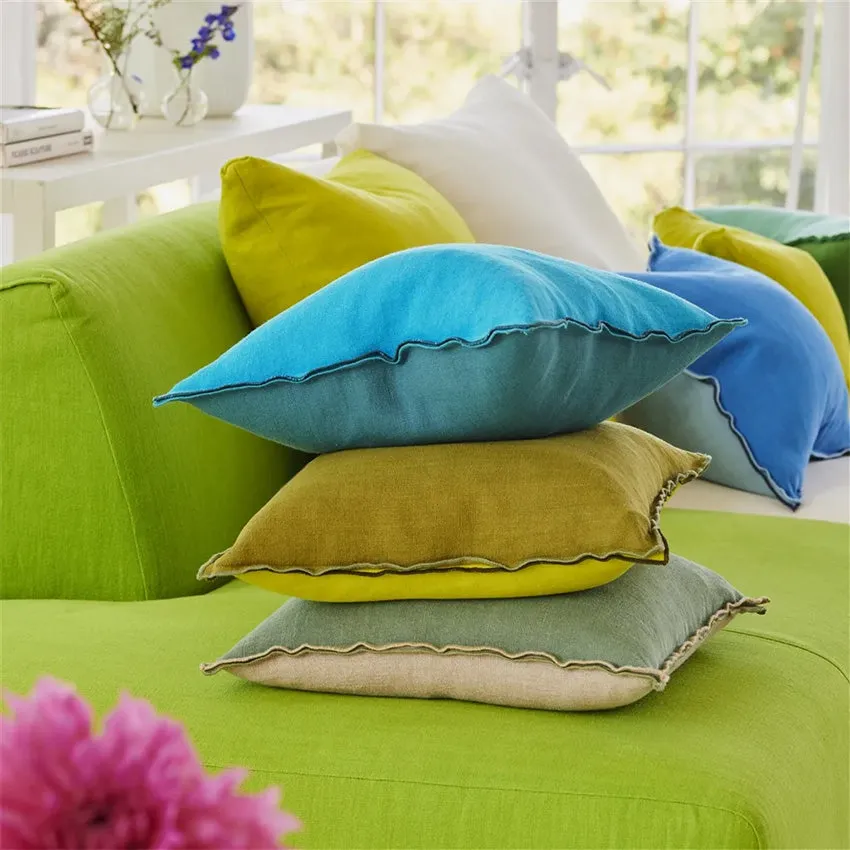 Christian Lacroix | Brera Lino Lime & Moss Cushion