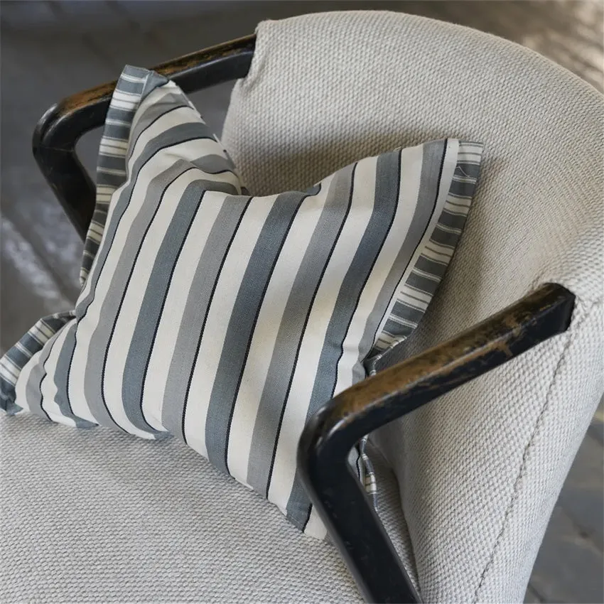 Christian Lacroix | Burlington Stripe Charcoal Cushion