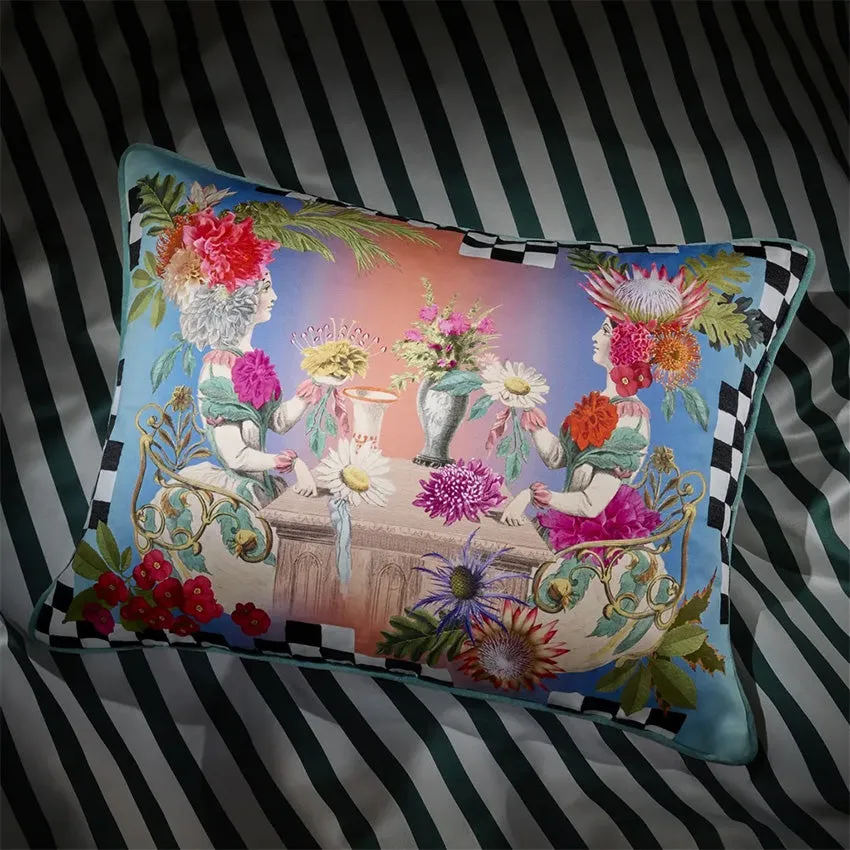 Christian Lacroix | Fleurs Jumelles Mosaique Cushion