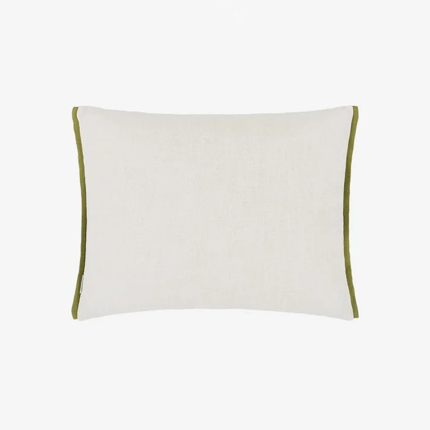Christian Lacroix | Foglia Decorativa Embroidered Moss Cushion