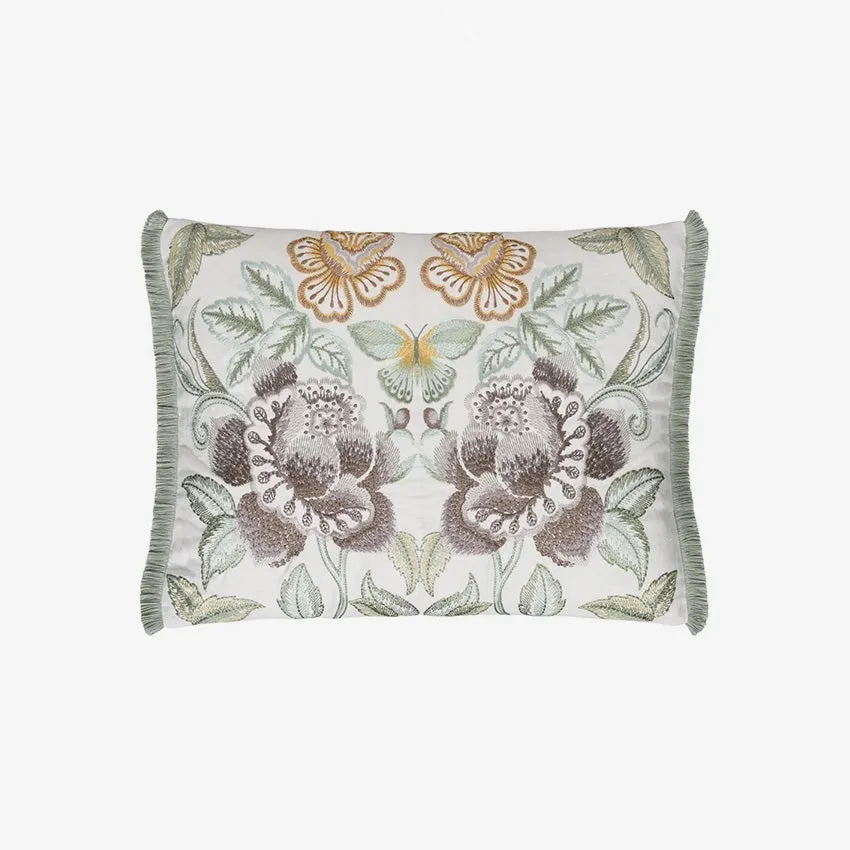Christian Lacroix | Isabella Embroidered Cameo Cushion