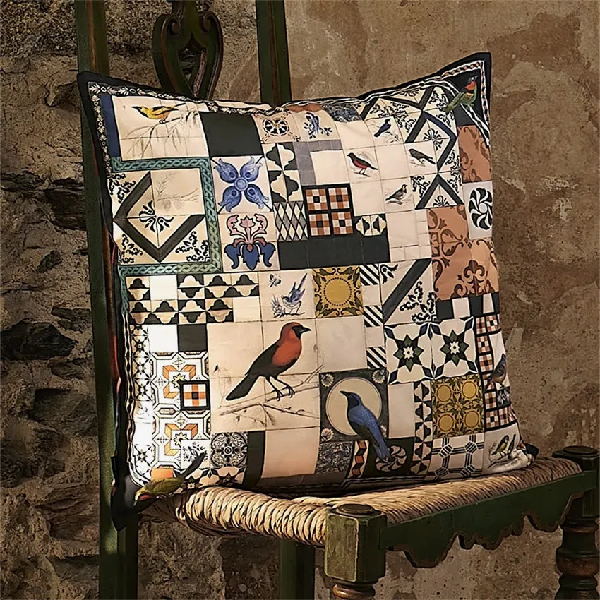 Christian Lacroix | Lisboa Spring Tomate Cushion