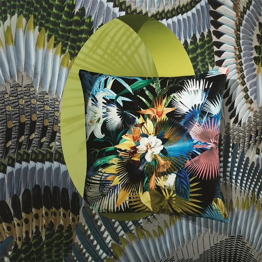 Christian Lacroix | Oiseau de Bengale Marais Decorative Cushion