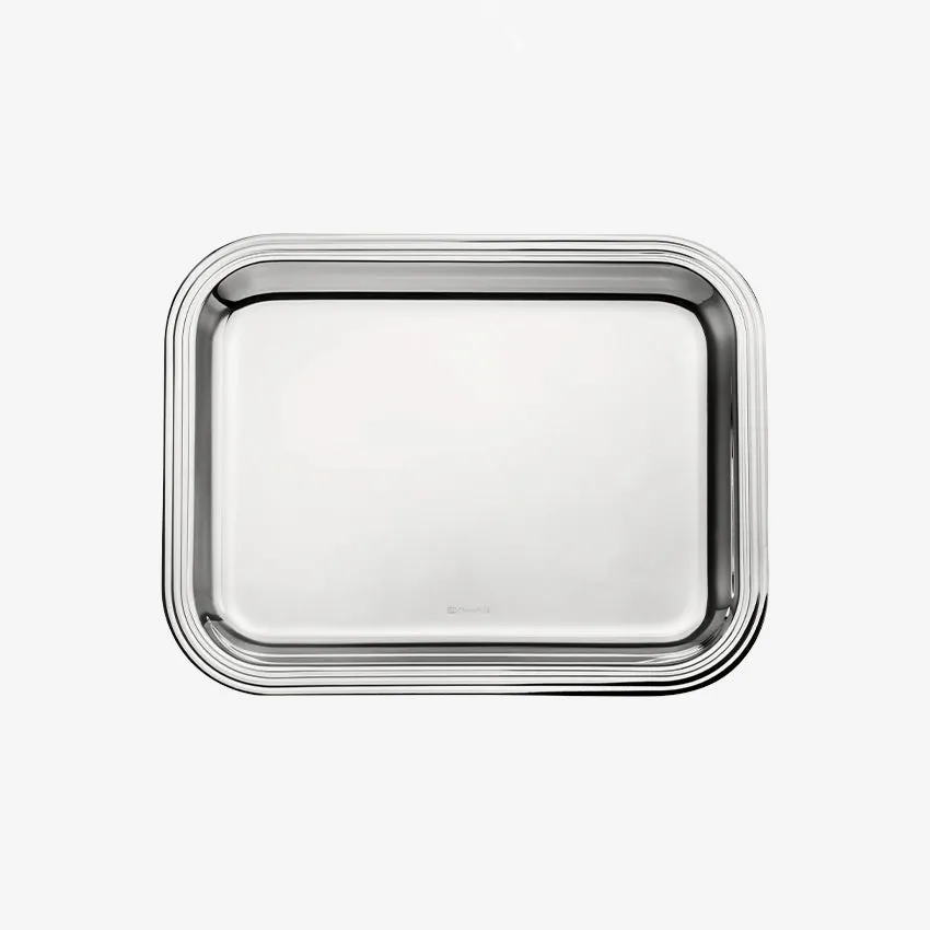 Christofle | Albi Rectangular Tray - Silver Plated
