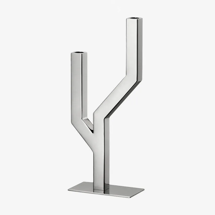 Christofle | Arborescence Candelabra Stainless Steel