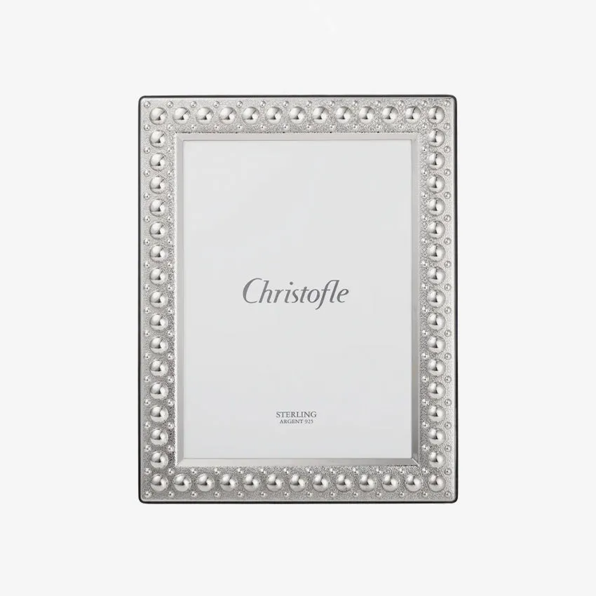 Christofle | Perles Sterling Silver Picture Frame