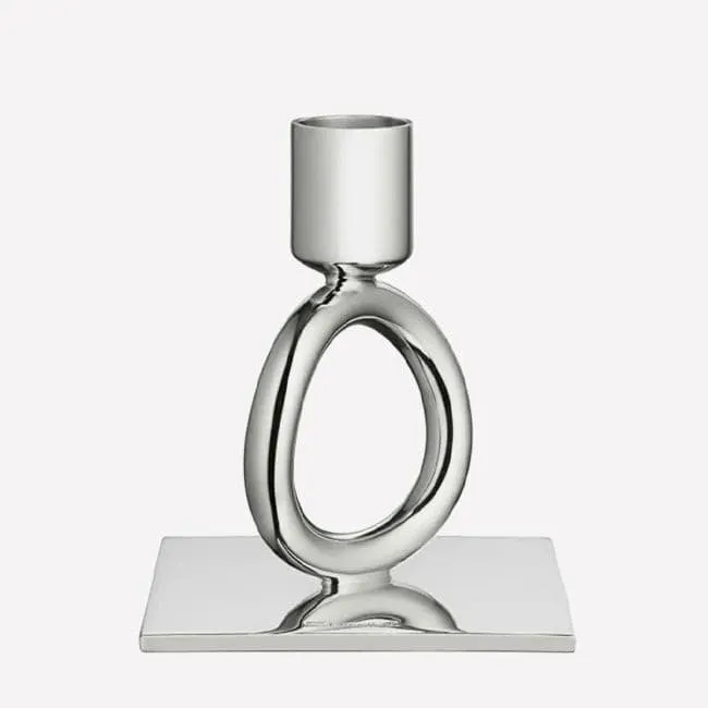 Christofle | Vertigo Single-Ring Candlestick