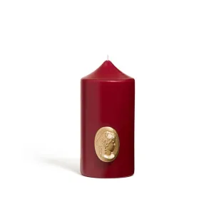 Cire Trudon | Burgundy Pillar Candle
