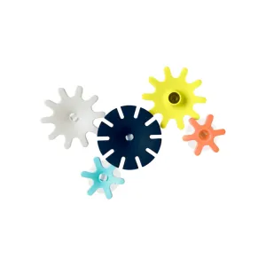Cogs Bathtime Gears Building Set - Navy