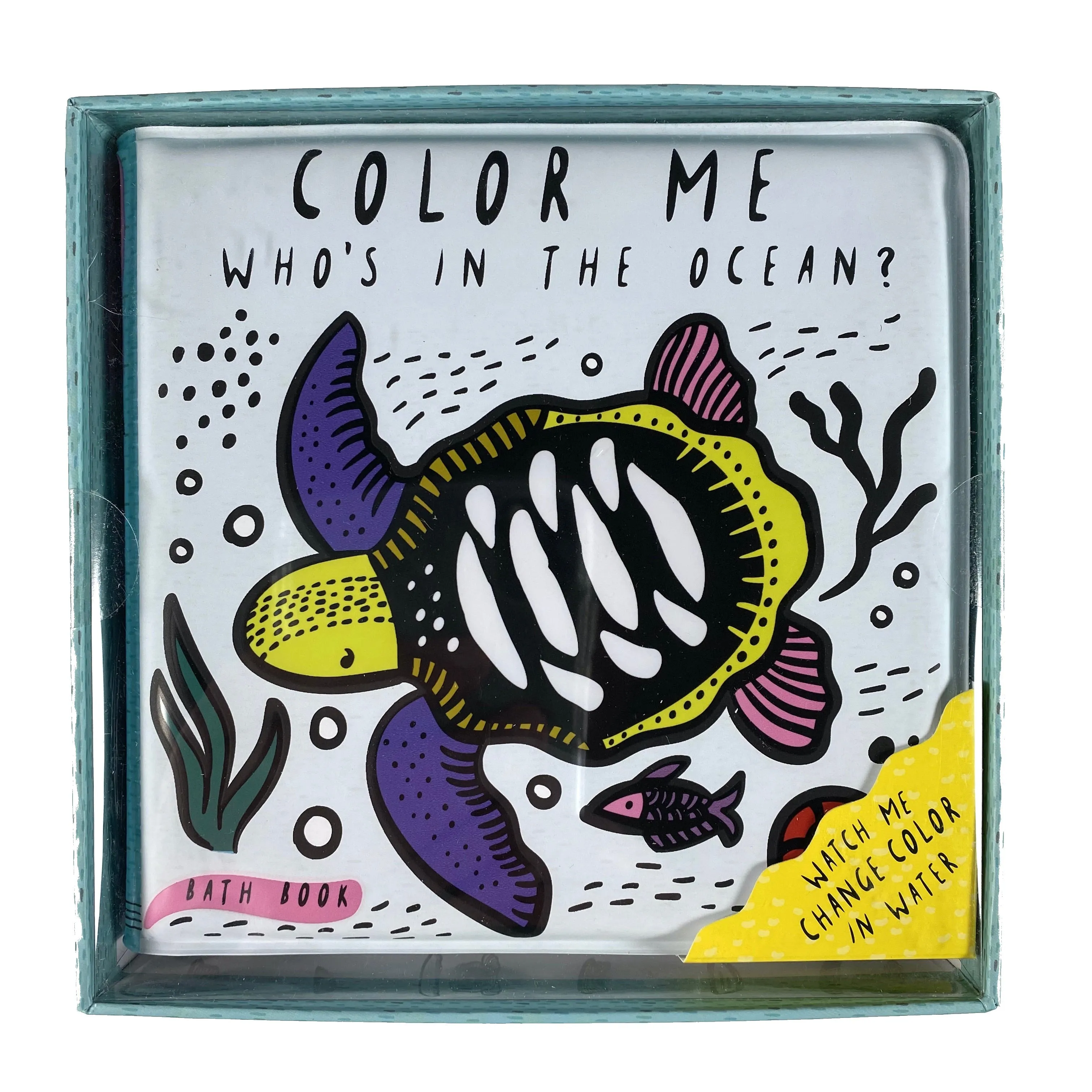 Color Me - Who's in the Ocean? Bath Book