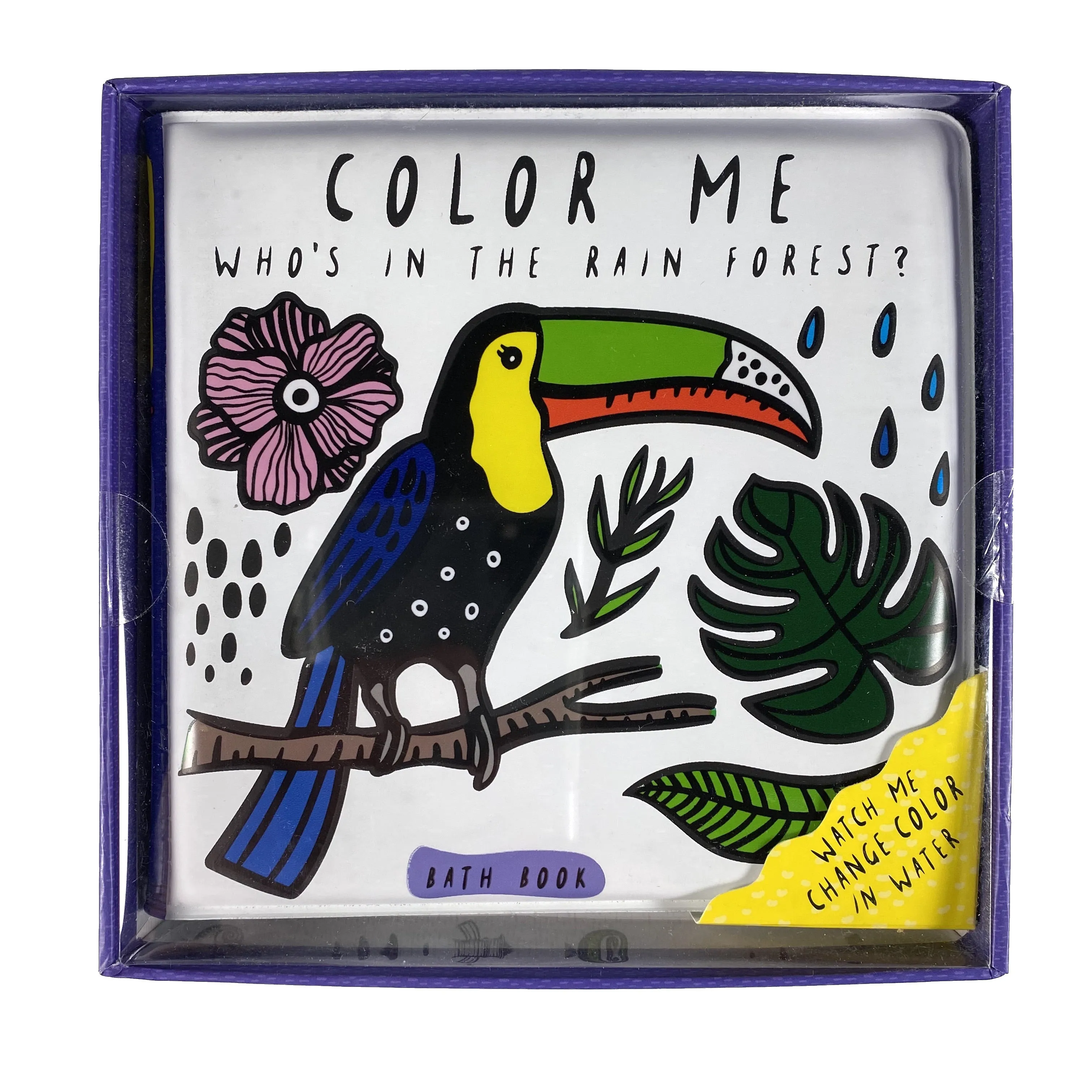 Color Me - Who's in the Rain Forest? Bath Book