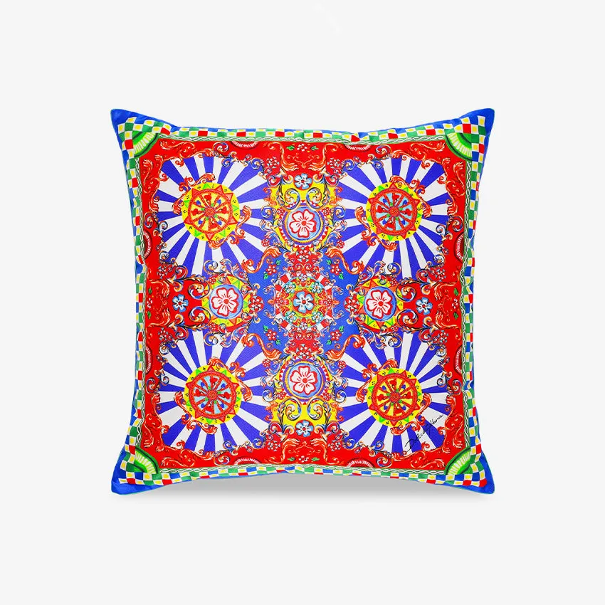 Dolce & Gabbana Casa | Carretto Silk Twill Medium Cushion
