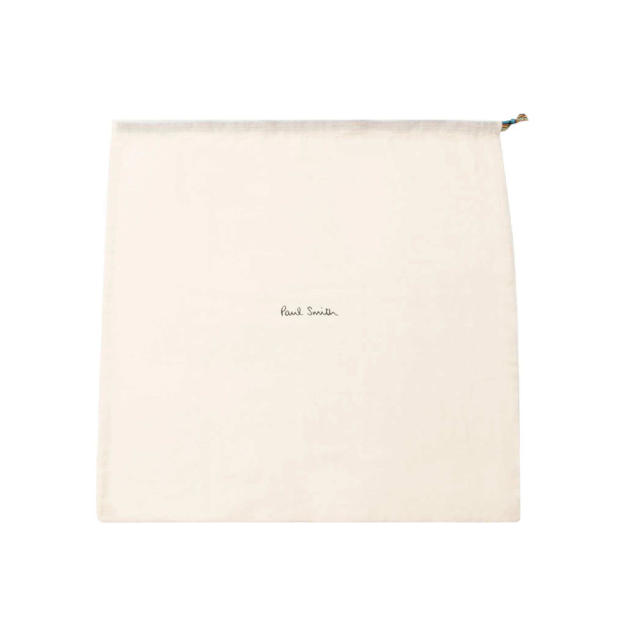 Embroidered Signature Stripe Cushion | Navy Blue