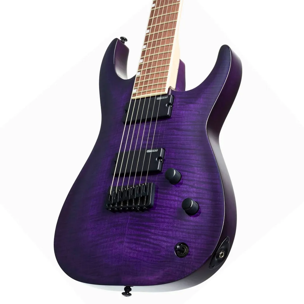 ESP LTD Brian "Head" Welch SH-207 FM 7-String Electric Guitar - See Thru Purple