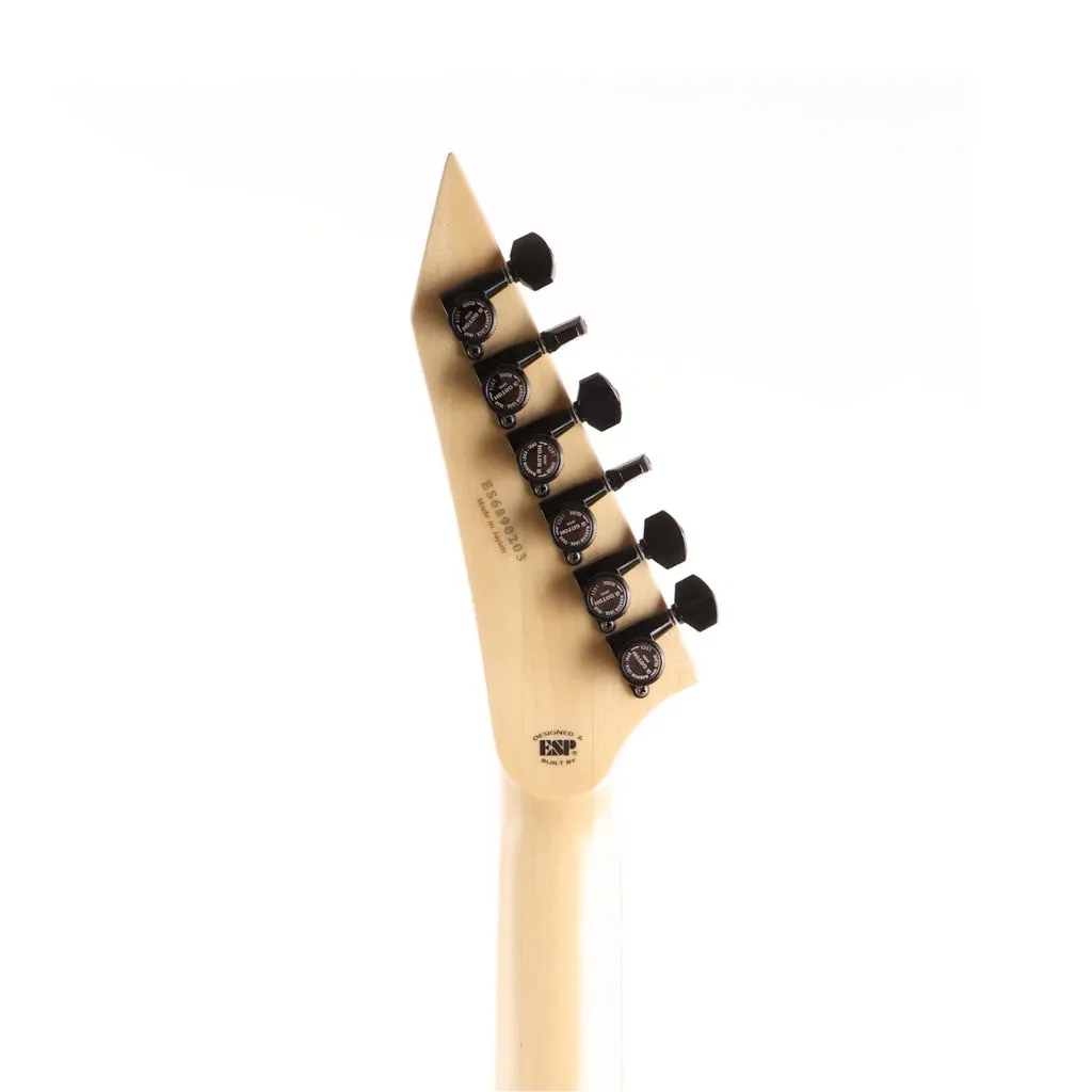 ESP LTD JL-600 Jeff Ling Signature Electric Guitar - Black Satin
