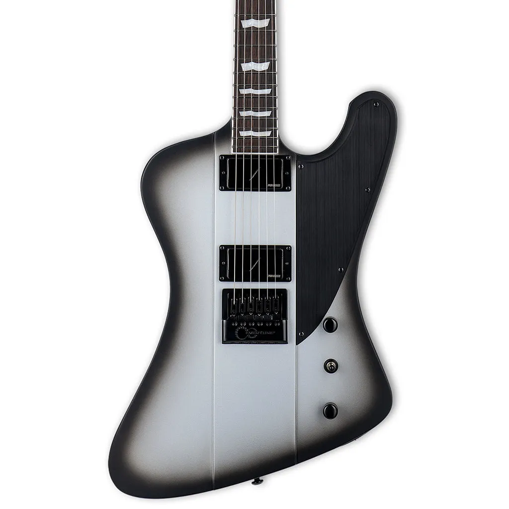ESP LTD Phoenix-1000 EverTune Electric Guitar - Silver Sunburst Satin