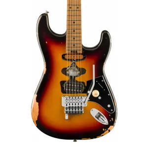 EVH Limited Edition Frankenstein Relic Series with Maple Fingerboard - Vintage Sunburst