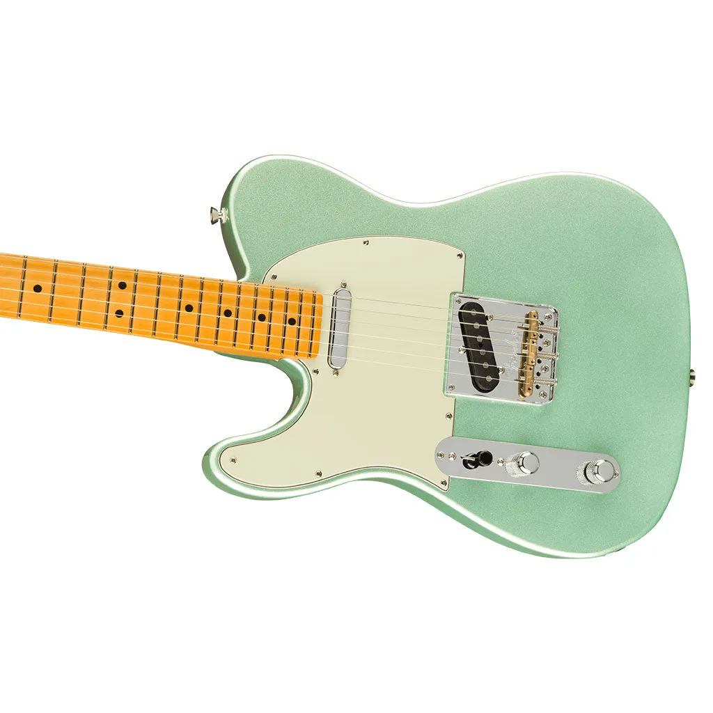Fender - American Professional II Telecaster Left-Hand - Maple Fingerboard - Mystic Surf Green
